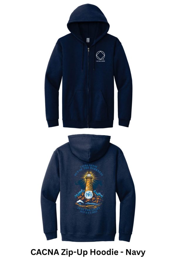 Gildan CACNA 2025 Heavy Blend Full-Zip Hoodie (NAVY)
