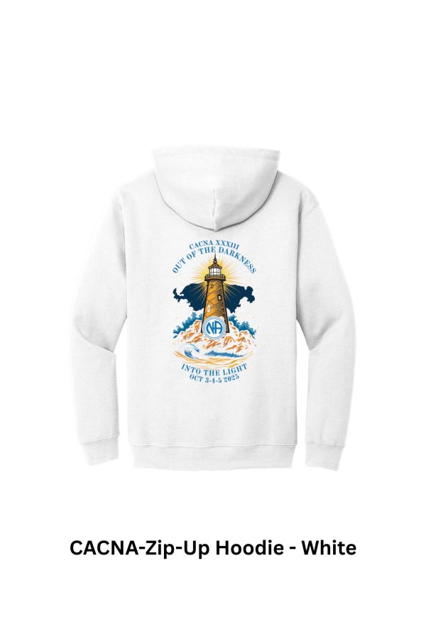 Gildan CACNA 2025 Heavy Blend Full-Zip Hoodie (WHITE)