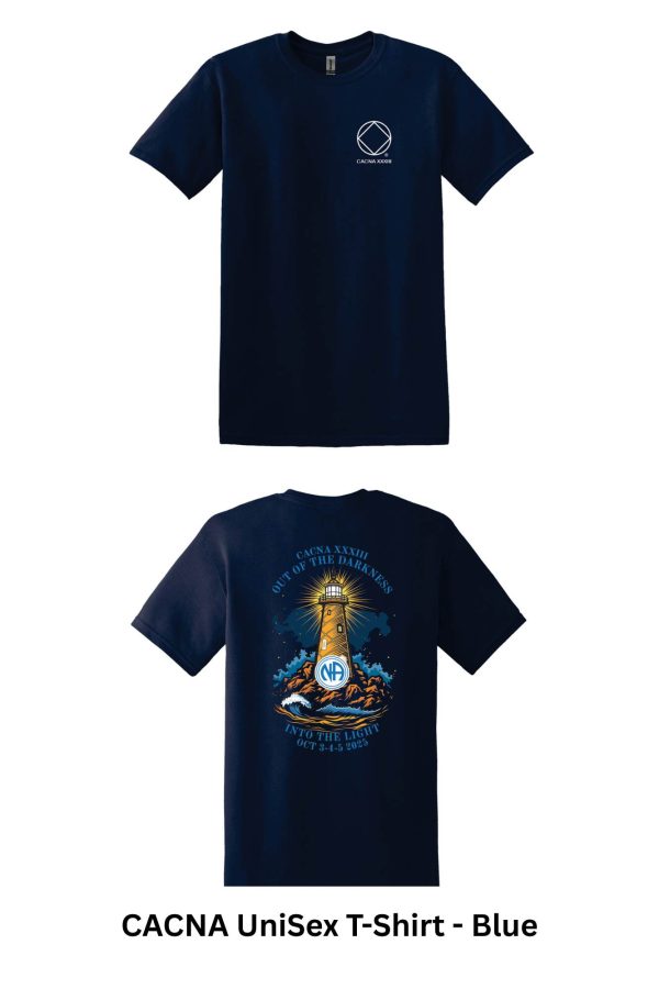 CACNA 2025 UniSex Heavy Cotton T-Shirt (Navy)